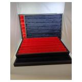 Four 20in X 14in Horizontal Jewelry Trays