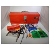 Hand Craft Tool Box With Tools