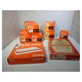 Air Filter, Spark Plug Wire Set and 9 Oil Filters