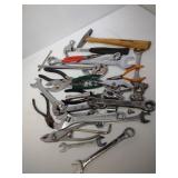 Pliers, Wrench, and Hammers