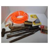 Stud Finder, Air Compressor Hose