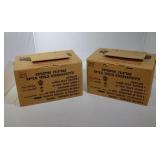 2 Adult Gas Masks NIB