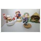 4 Christmas Music Boxes