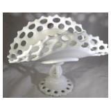 Vintage Westmoreland Milk Glass Banana Stand