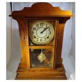 The E. Ingram Company  Semi Cabibet Clock w/ key