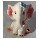 Elephant Figurine- 3 inches tall, Japan