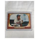 1955 Bowman Hank Aaron ROOKIE CARD #179 Milwaukee