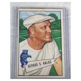 1952 Bowman Large George Halas ROOKIE CARD #48 
