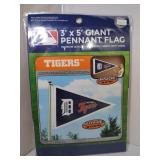 3ft X 5ft Giant Tigers Pennant Flag