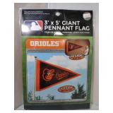 3ft X 5ft Giant Orioles Pennant Flag