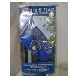3ft X 5ft Brewers BB Flag