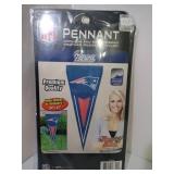 34in X 14in New England Patriots Pennant Flag