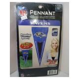 34in X14in Baltimore Ravens Pennant Flag