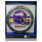 11in X 11in Minnesota Viking Wincraft Wall Clock
