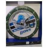 10.5in X 10.5in Detroit Lions WinCraft Wall Clock