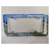 3 Detroit Lions License Plate Covers