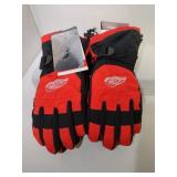 2 Pairs Of Detroit Red Wings Youth Winter Gloves