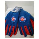 2 Pairs Of Chicago Cubs Utility Gloves