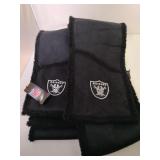 2 Oakland Raiders Scarves