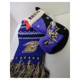 Baltimore Ravens Scarf And Christmas Stocking