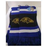2 Baltimore Ravens Winter Scarves