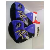 2 Baltimore Ravens Weighted Christmas Stockings