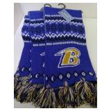 3 Baltimore Ravens Winter Scarves