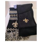 2 New Orleans Saints Winter Scarves