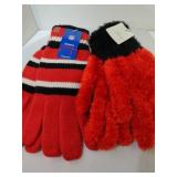 2 Pair Tampa Bay Buccaneers Gloves