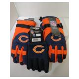 2 Pair Chicago Bears Winter Gloves