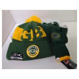 Green Bay Packers Winter Hat and Thin Gloves