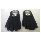 2 pair Green Bay Packers work gloves