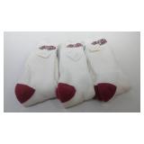 3 pair San Francisco 49ers socks