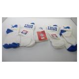 5 pair of Youth Detroit Lions socks
