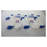 5 pair of Youth Detroit Lions socks