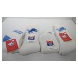 4 pair of Adult Detroit Lions socks