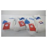 4 pair of Adult Detroit Lions socks