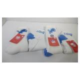 4 pair of Adult Detroit Lions socks