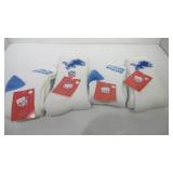 4 pair of Adult Detroit Lions socks