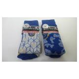 2 pair Milwaukee Brewers Large socks