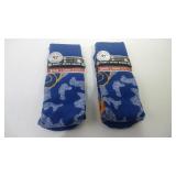 2 pair Milwaukee Brewers Large socks