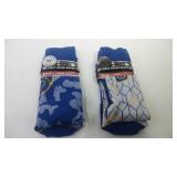 2 pair Milwaukee Brewers Large socks