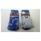 2 pair Milwaukee Brewers Large socks