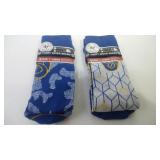 2 pair Milwaukee Brewers Large socks