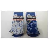 2 pair Milwaukee Brewers Large socks