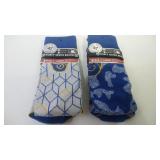 2 pair Milwaukee Brewers Large socks