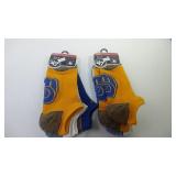 6 pair Milwaukee Brewers Large ankle socks