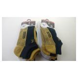6 pair Milwaukee Brewers Large ankle socks