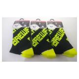 3 pair Milwaukee Brewers Medium socks
