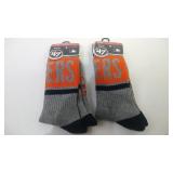 2 pair Detroit Tigers Large socks